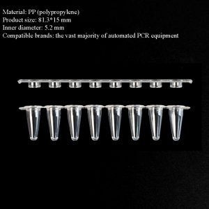 PCR 8-Strip Tubes, 100 μL