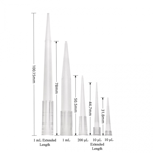 Pipette Tips, Bagged, 10 μL