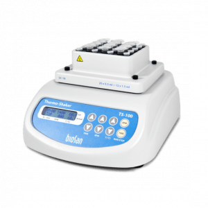 TS-100
 Thermo-Shaker for microtubes and PCR plates